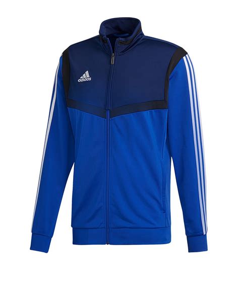 blau weiße adidas jacke|Blaue Jacken .